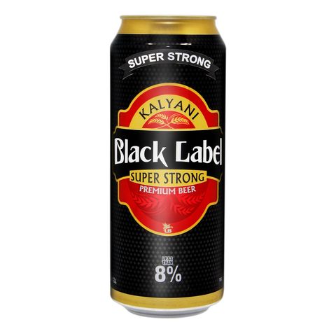 Kalyani Black Label Super Strong Beer | 500 ml