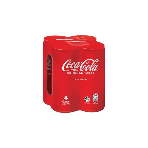Coca-Cola Original Taste 4 x 320ml