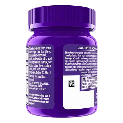 Vicks Zzzquil Pure Zzzs Melatonin Sleep Aid Gummies 24 Pieces