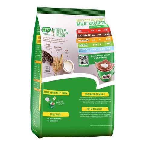 Milo Gao Kosong Sachets 13 x 33g