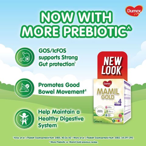 Dumex Mamil Gold Growing Up Milk Formula Stage 4 Box 1.6kg
