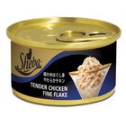 Sheba Tender Chicken Fine Flakes Canned Cat Wet Food 85g