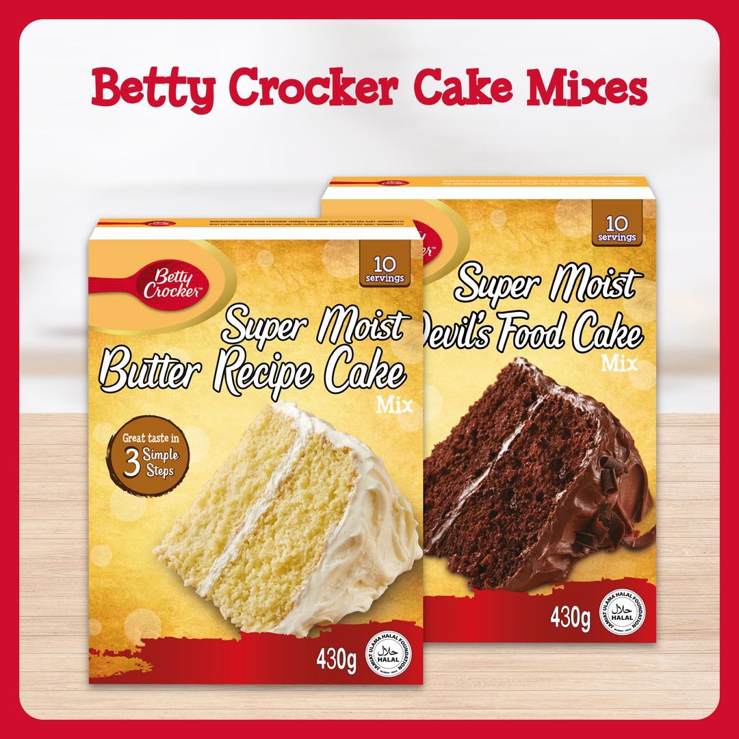 Betty Crocker Super Moist Cake Mix - Chocolate 430g delivery near