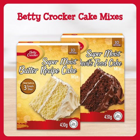 Betty Crocker Super Moist Cake Mix - Chocolate 430g