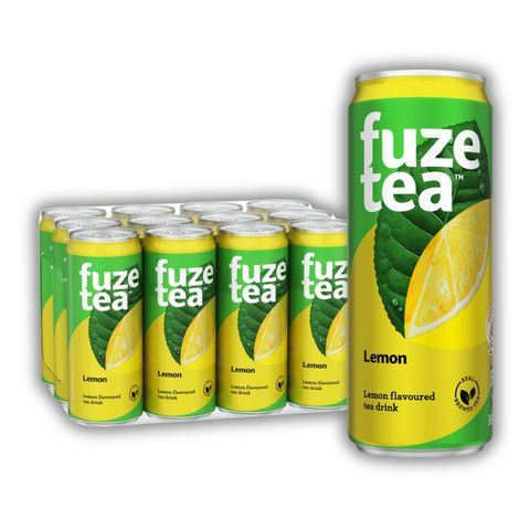 [Carton] Fuze Tea Lemon 12 x 300ml (Recyclable)