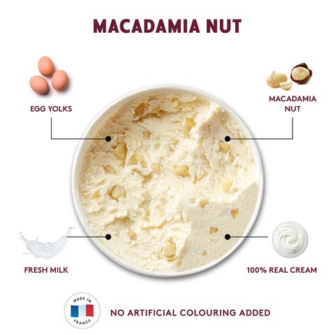 Haagen-Dazs Macadamia Nut Ice Cream Ice Cream Pint 473ml
