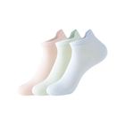 Miniso Women Ankle Socks Coolniso Cooling with 3D Heel Candy Color 3 Pairs