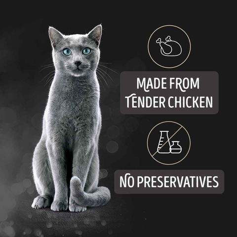 Sheba Tender Chicken Fine Flakes Canned Cat Wet Food 85g