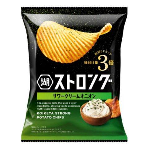 Koikeya Strong Sour Cream & Onion 53g