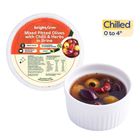 brightfarms Mixed Pitted Olives with Chilli & Herbs in Brine 200g