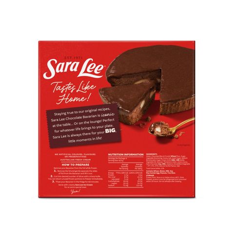 Sara Lee Chocolate Bavarian Cake 375g