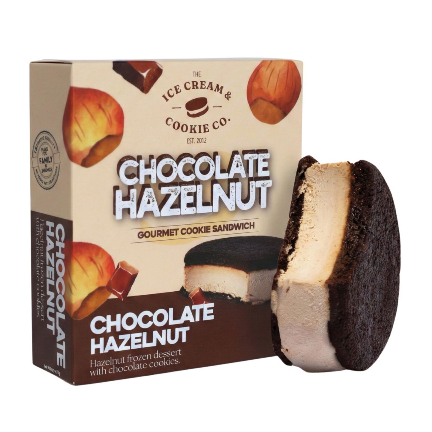 Order The Ice Cream & Cookie Co. Chocolate Hazelnut Ice Cream