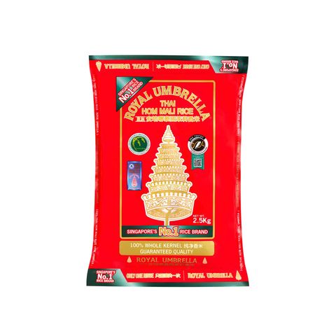 Royal Umbrella Thai Hom Mali Rice 2.5kg