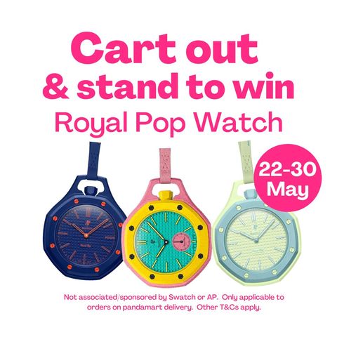 Opt-In: Royal Pop Watch Daily Lucky Draw