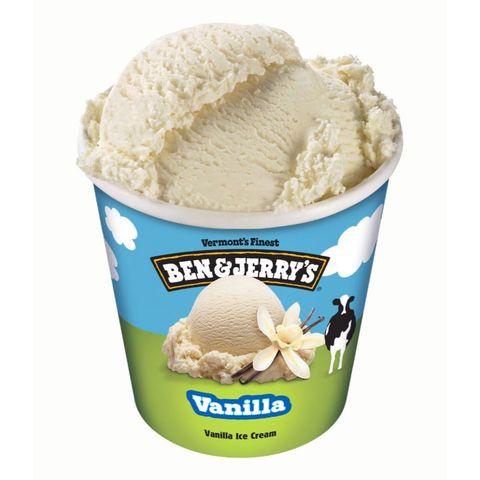 Ben & Jerry's Vanilla Ice Cream Pint 473ml