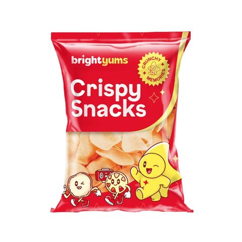 brightyums Pumpkin Crackers 80g