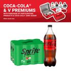 Sprite Zero Sugar 12 x 320ml (Carton) + Coca-Cola Zero Sugar 1.5L with FREE BTS V Sticker Set (6 Pieces) & Tin Case