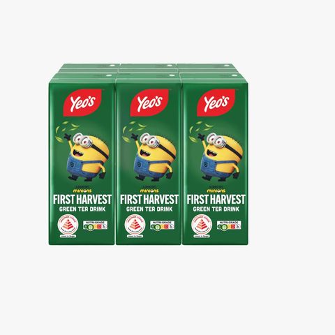 Yeo's First Harvest Green Tea (Less Sugar) 6 x 250ml