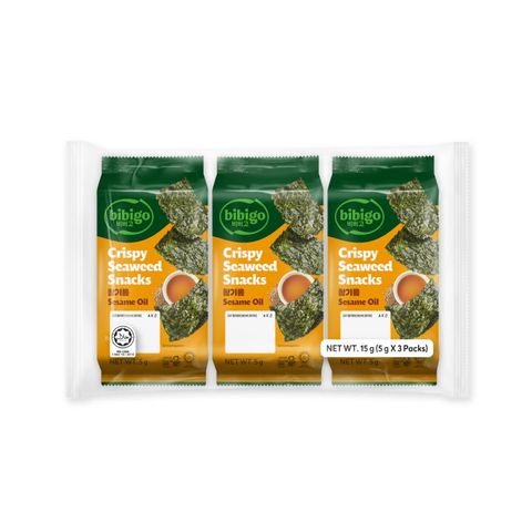 CJ Bibigo Seaweed Snacks Sesame 3s x 5g