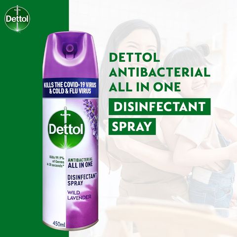Dettol Disinfectant Spray Wild Lavender 450ml