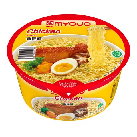 Myojo Instant Noodles Bowl Chicken (Halal) 79g