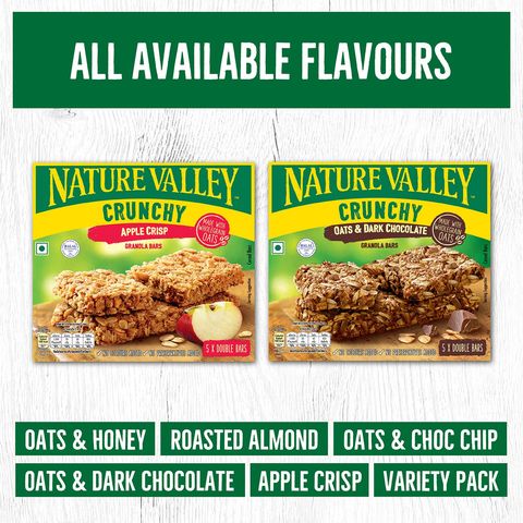 Nature Valley Crunchy Oats 'n Honey Granola Bars 5 x 42g
