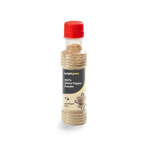 brightyums 100% White Pepper Powder 80g