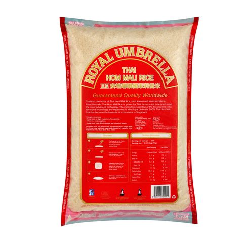 Royal Umbrella Thai Hom Mali Rice 5kg