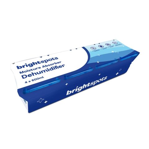 brightspots Dehumidifier 4 x 600ml