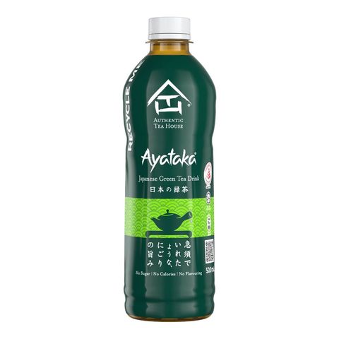 Authentic Tea House Ayataka Japanese Green Tea 500ml (Recyclable)