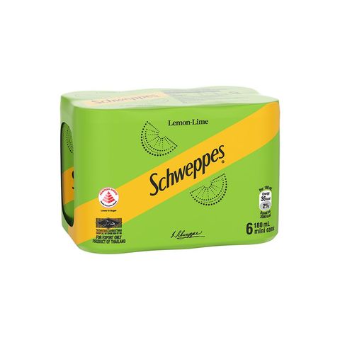 Schweppes Lemon Lime Mini 6 x 180ml