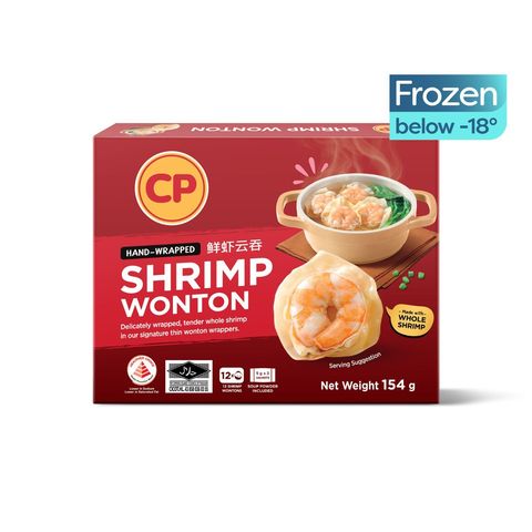 CP Frozen Shrimp Wonton 154g