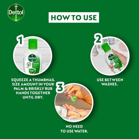 Dettol Original Hand Sanitizer 50ml