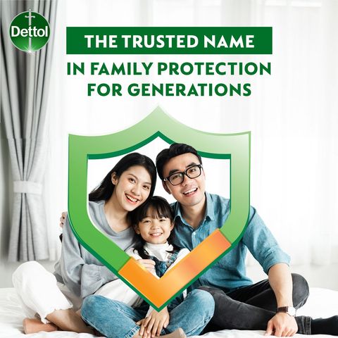 Dettol Original Body Bar Soap (Bundle of 5) 5 x 100g