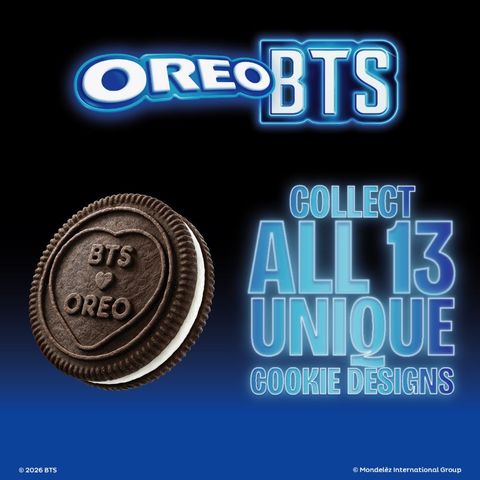 [Limited Edition] Oreo BTS Vanilla Multipack Biscuits 236.25g