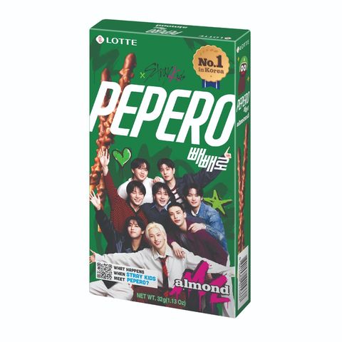 Lotte Pepero Almond & Chocolate 32g