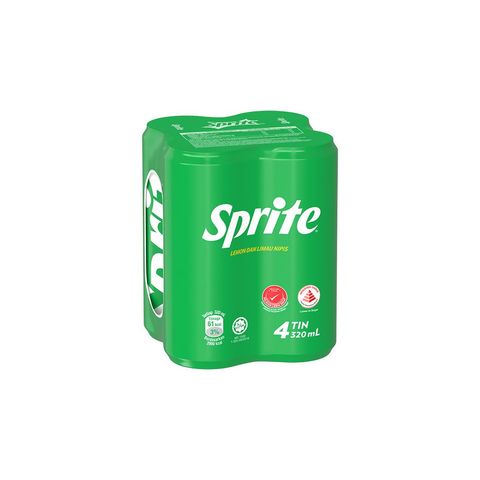 Sprite Cans 4s x 320ml