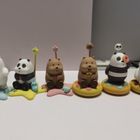 Miniso We Bare Bears Collection Photo Holder Blind Box Figure Model (Random Assorted) 1 Piece - 6941856980600