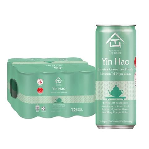 Authentic Tea House Yin Hao Jasmine Green Tea 12 x 300ml (Carton)