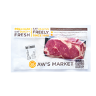 Aw's Market Beef Grassfed Prime Steer Ribeye 150g