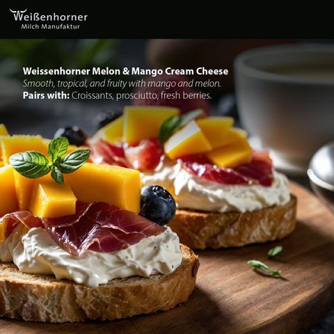 Weissenhorner Melon Mango Cream Cheese 125g