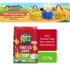 Ritz Toasted Chips Sour Cream & Onion Biscuits 229g
