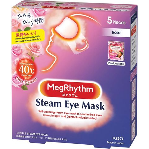 MegRhythm Steam Eye Mask Rose 5s