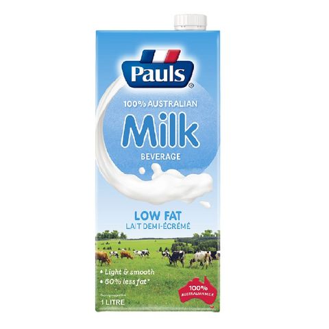 Pauls UHT Low Fat Milk 1L