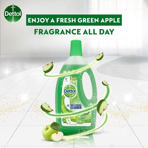 Dettol Multi Surface Cleaner Green Apple 2.5L