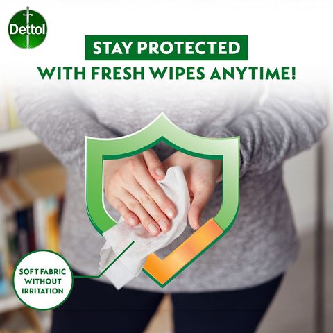 Dettol Original Wet Wipes (Bundle of 3) 3 x 10 Pieces