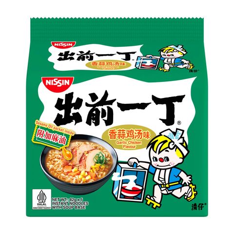 Nissin Garlic Chicken Noodles 5pcs x 82g