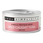 Real Simplicity (GPC0RSWGPN264) Single Protein Pate Wild Caught Tuna Cat 79g