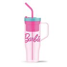 Miniso Barbie Shining Collection Plastic Tumbler with Straw (1250ml) 1 Piece - 6936906785632