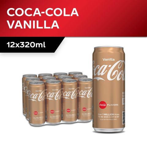 Coca-Cola Vanilla 12 x 320ml (Carton)